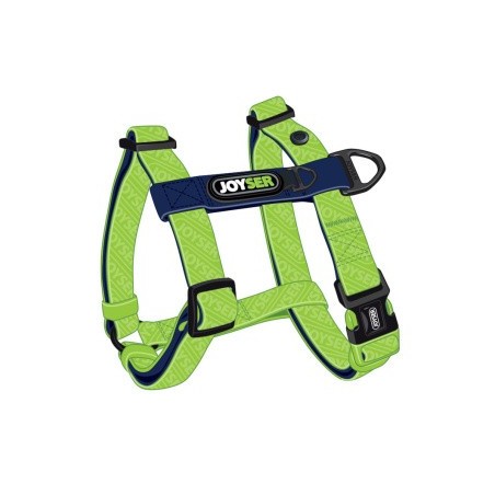 JOYSER-PEITORAL REGULAVEL EM NYLON VERDE (XL) (2,5X50,8-91CM)