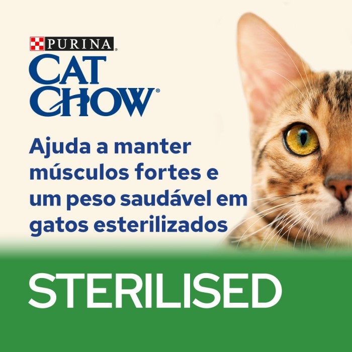 CAT CHOW STERILIZED FRANGO ABOBORA 85G