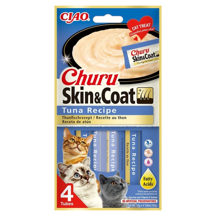 CHURU CAT SKIN & COAT 4X14G