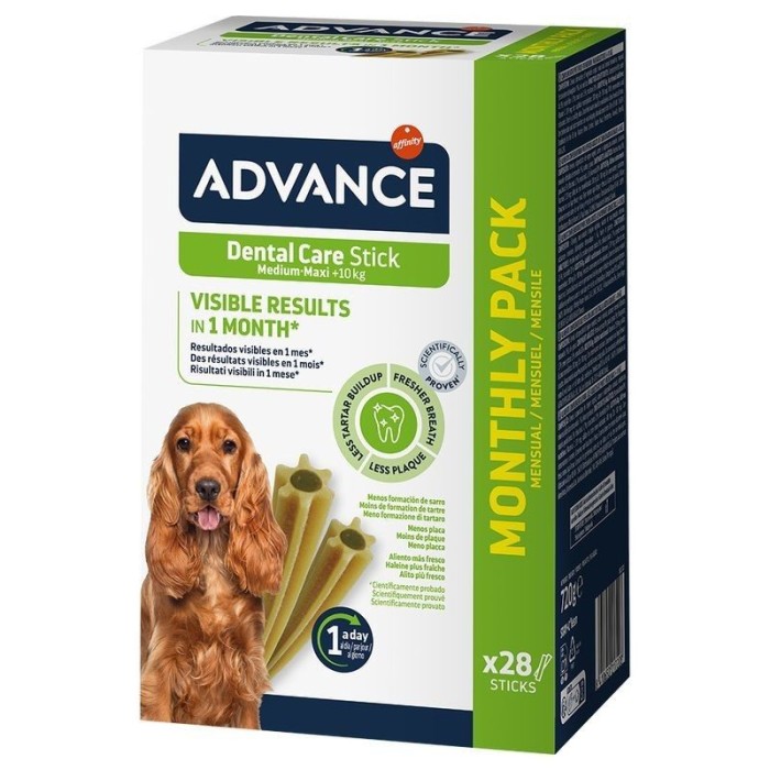 ADV DOG SNACKS DENTAL MULTIPACK 720G