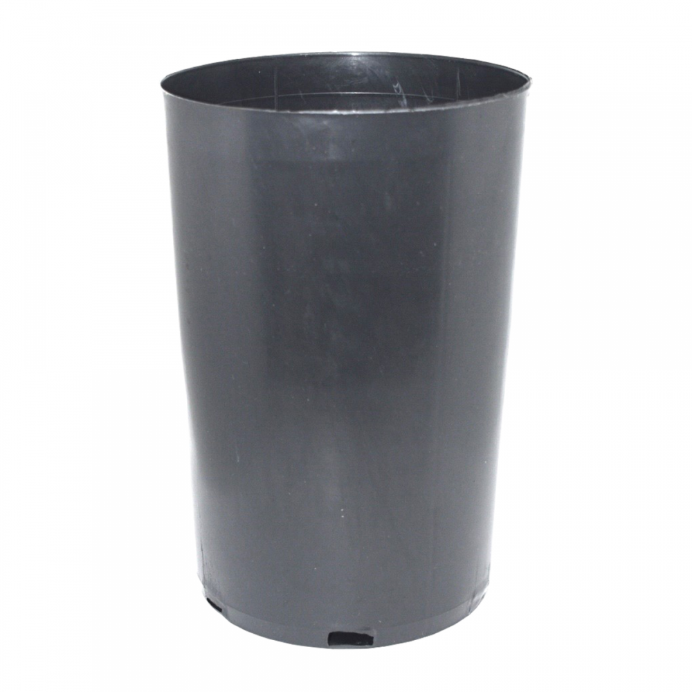 VASO ESTUFA PRETO PE ALTO (CITRINOS) 4L