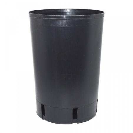 VASO ESTUFA PRETO PE ALTO (CITRINOS) 8L