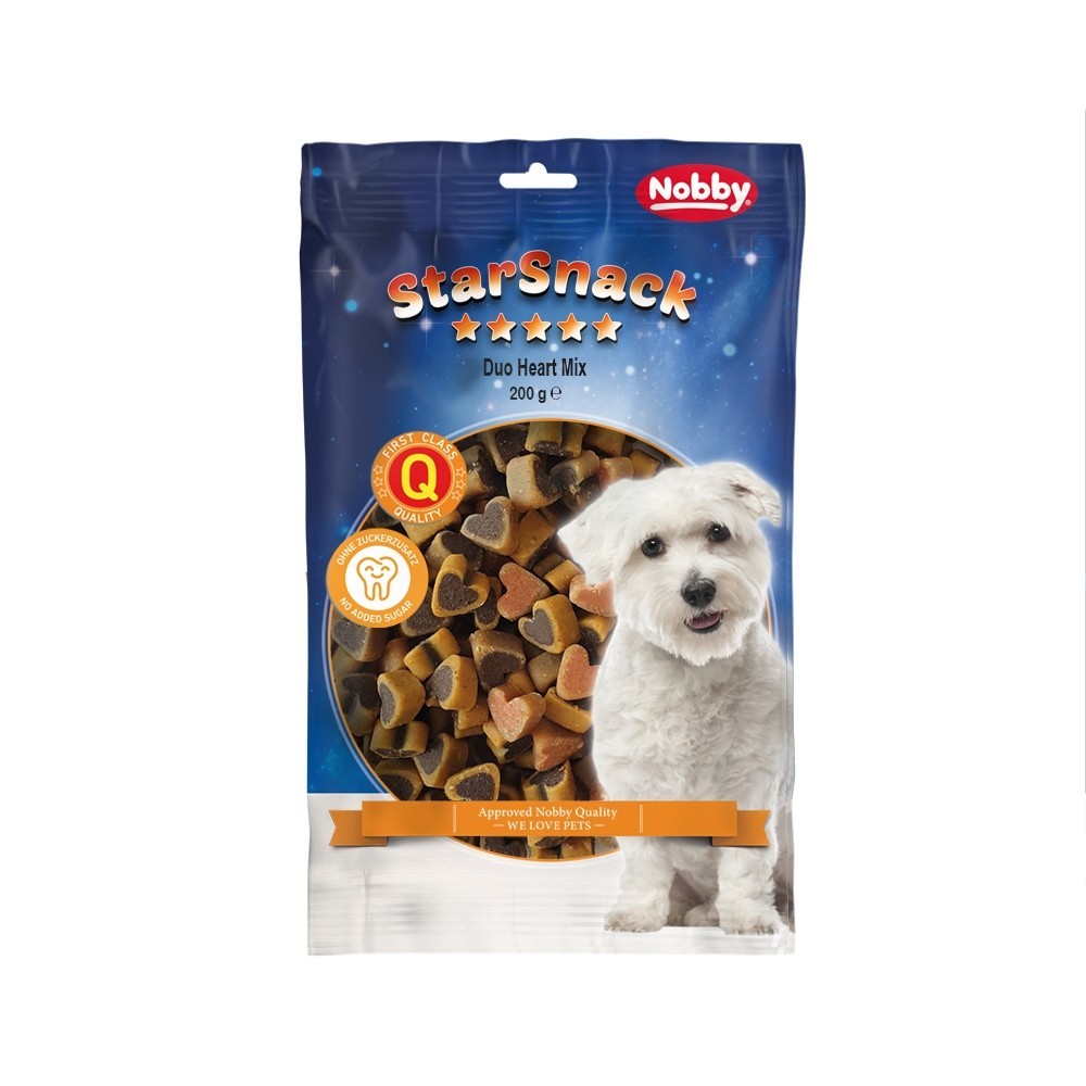 GULOSEIMAS STARSNACK DUO HEART MIX 200GR