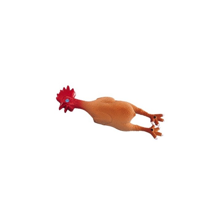 FRANGO PEQUENO EM LATEX C/SOM 16CM