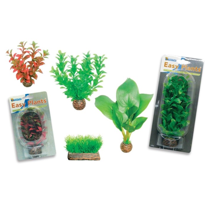 PLANTA PLASTICA 20 CM VERDE BLISTER/SACO