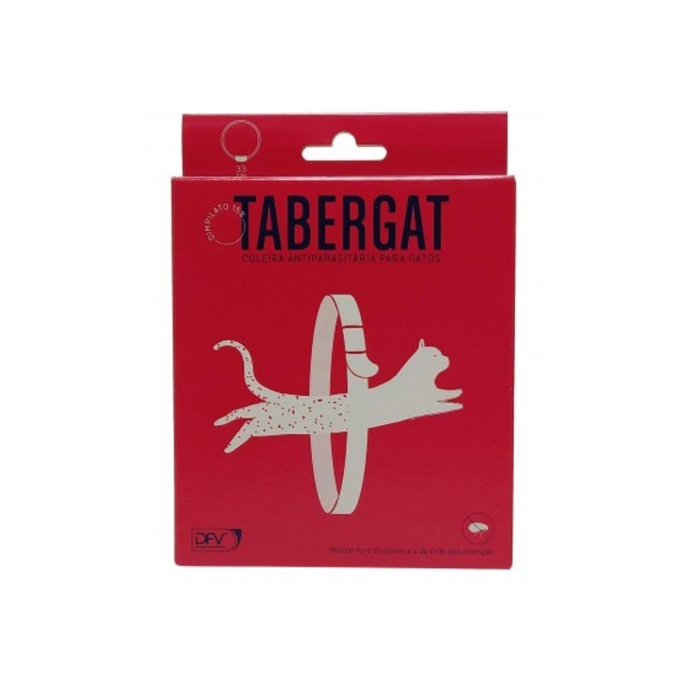 TABERCAT COLEIRA 33 CM GATO