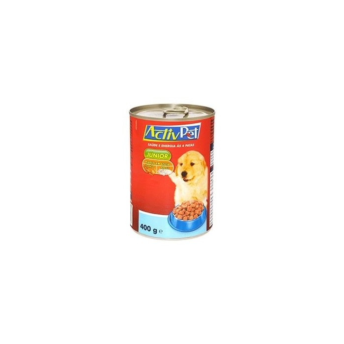 PATE CAO JUNIOR ACTIVPET LATA 400G