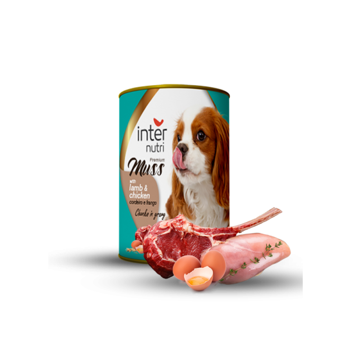 INTERNUTRI MUSS DOG LAMB & RICE 415G