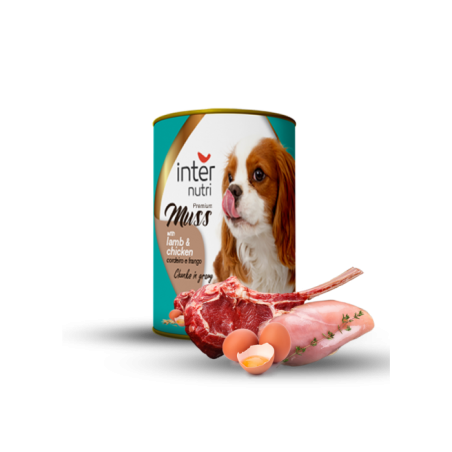 INTERNUTRI MUSS DOG LAMB & RICE 415G