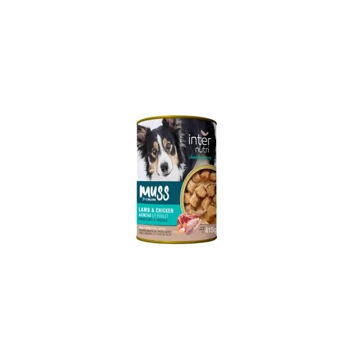 INTERNUTRI MUSS DOG LAMB & RICE 415G