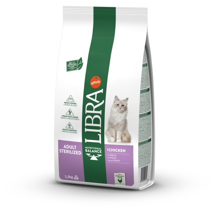LIBRA CAT STERILIZED 1,5 KG