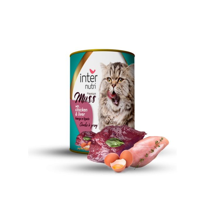 INTERNUTRI MUSS CAT CHICKEN 415G