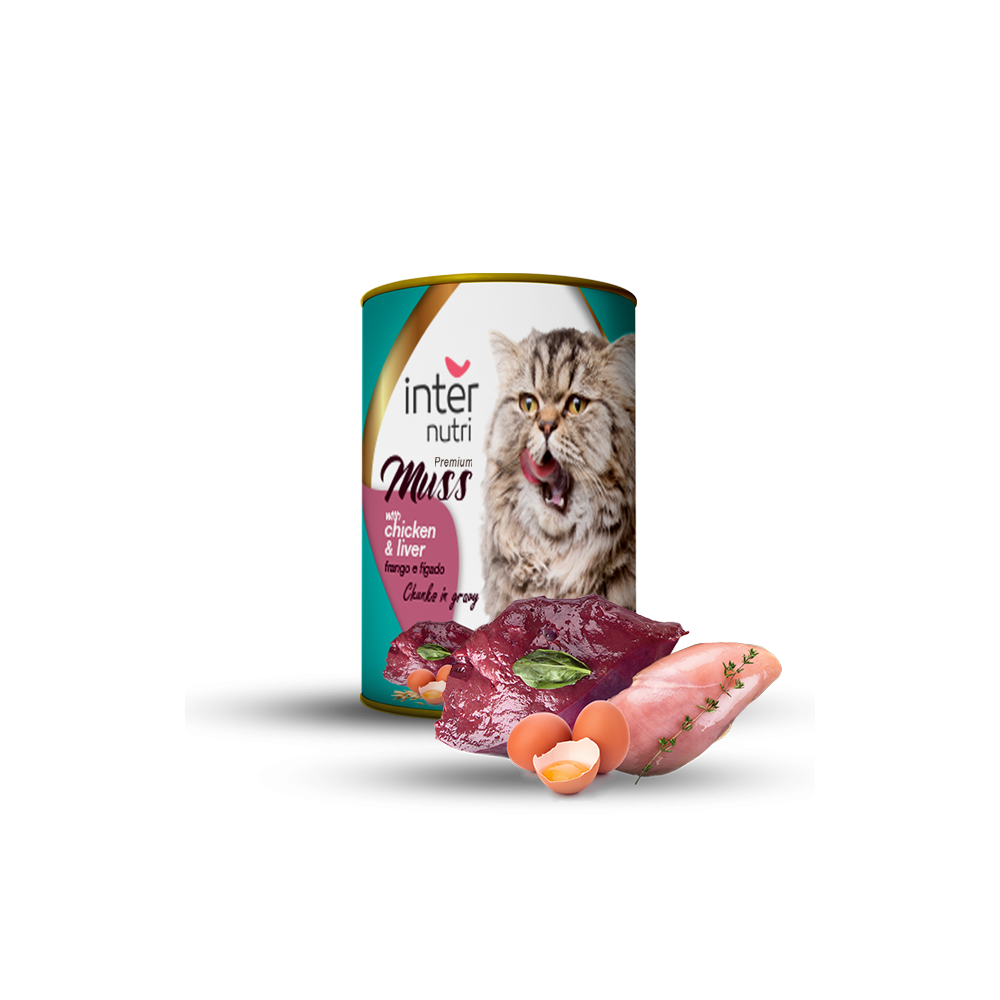 INTERNUTRI MUSS CAT CHICKEN 415G