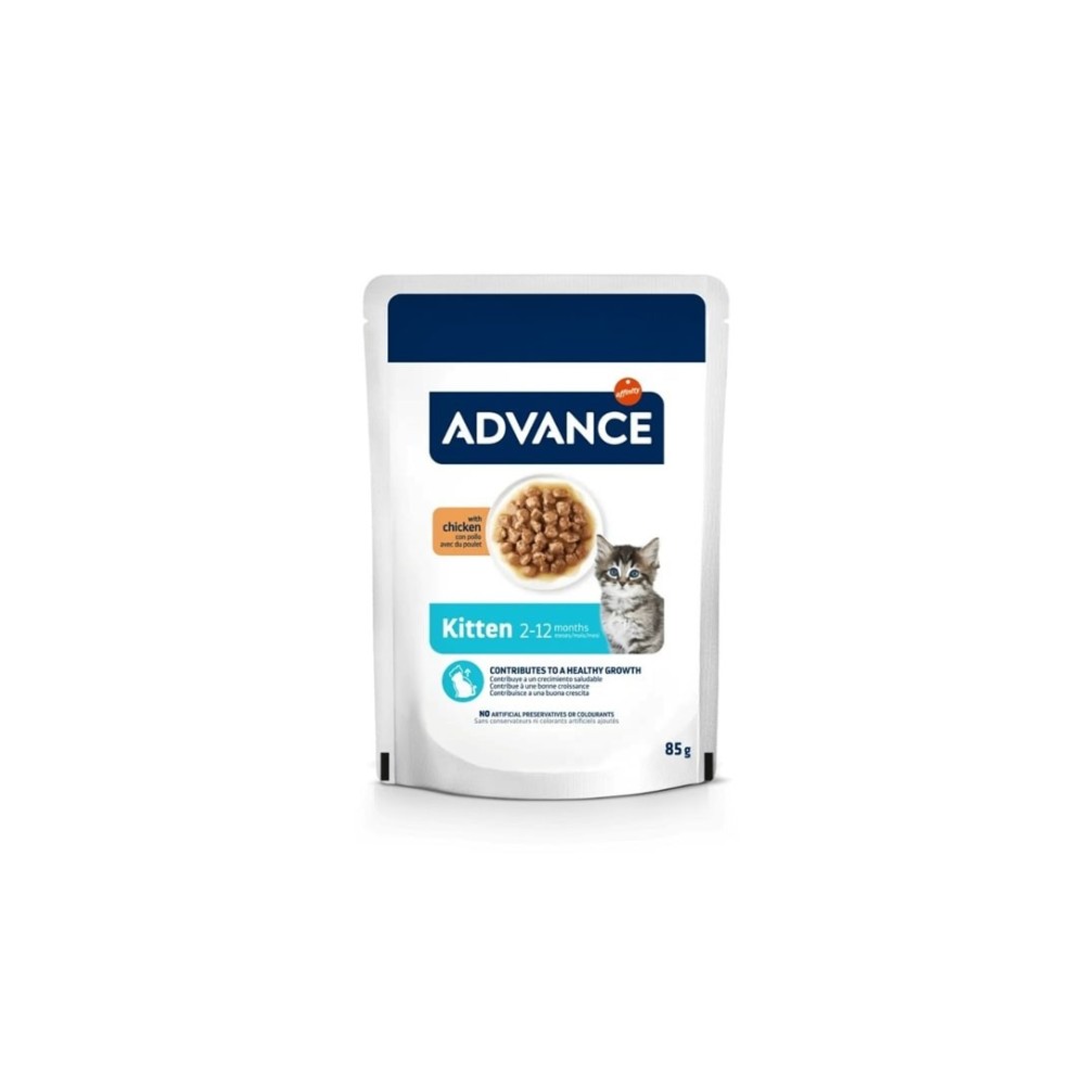 ADV CAT WET KITTEN CHICKEN 85G