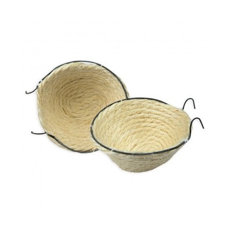 NINHO SISAL BRANCO C/ GANCHO