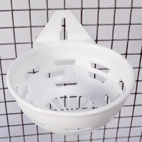 NINHO PLASTICO CANARIOS 12,5CM C/GANCHOS