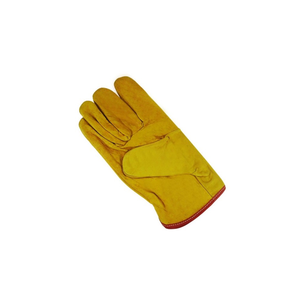 LUVA P. PORCO DORSO MALHA/AMAR. 9"