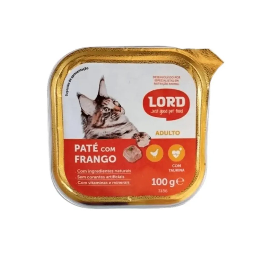 LORD PATE GATO FRANGO 100G