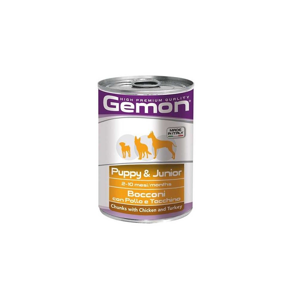 GEMON HUM CAO JUNIOR FRANGO E PERU 415 G