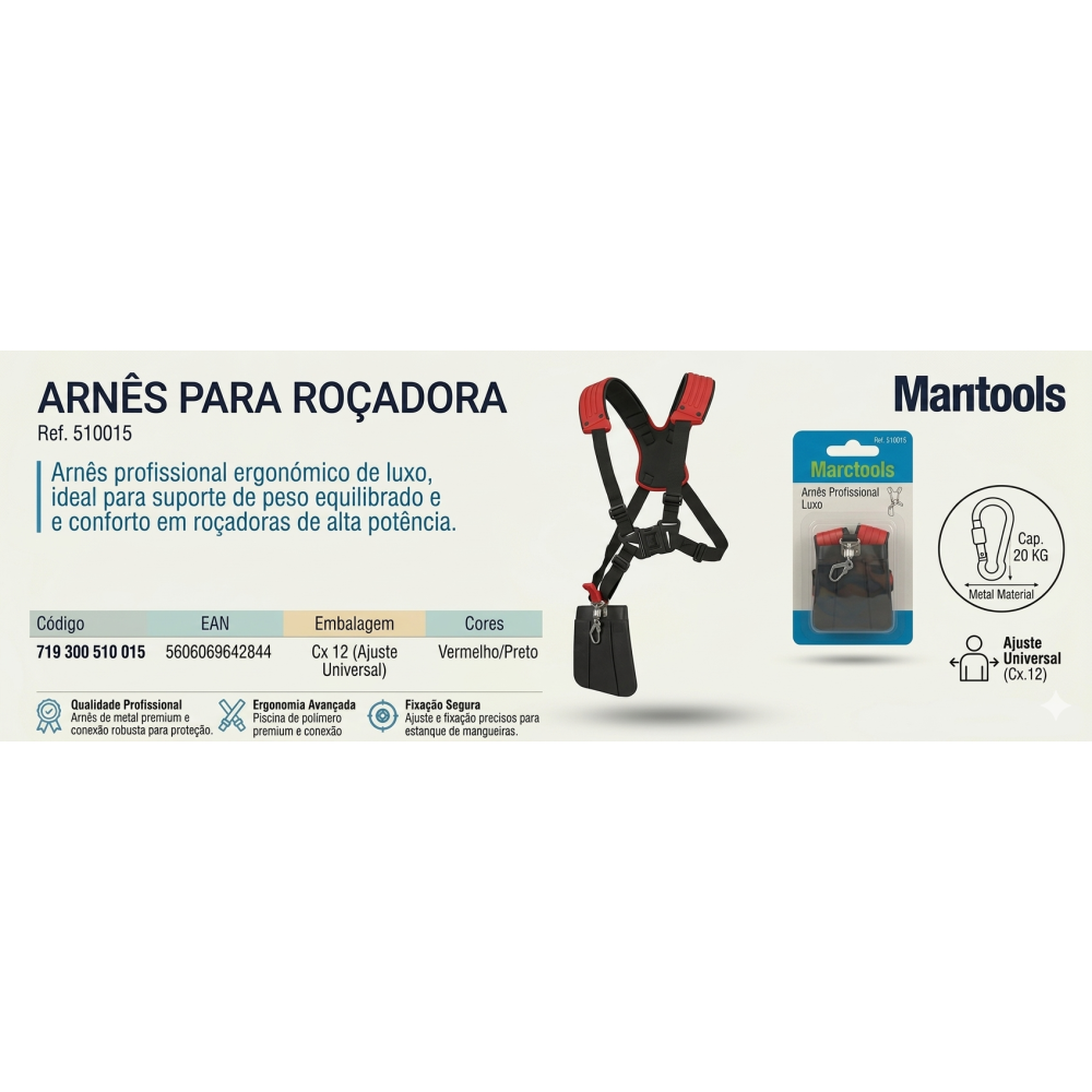 ARNES D PARA ROÇADORA TT-BC520