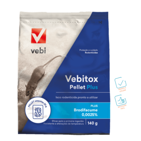 VEBITOX PELLET PLUS 140 G