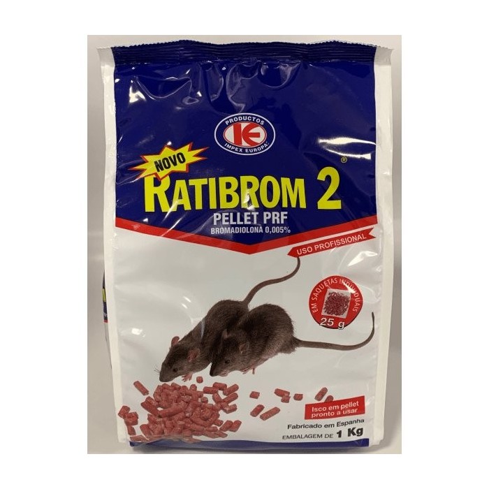 RATIBROM 2 PELLET PROFISSIONAL 1KG