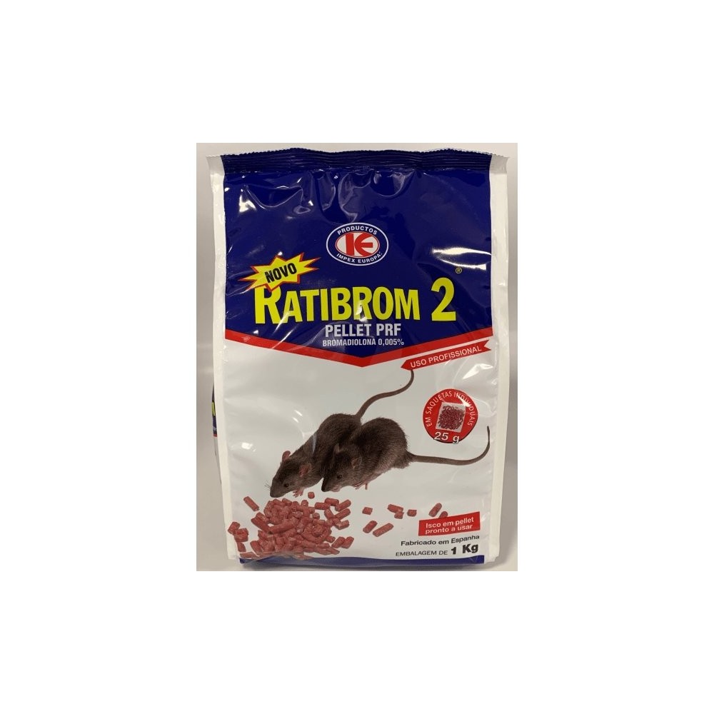 RATIBROM 2 PELLET PROFISSIONAL 1KG