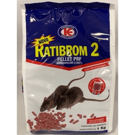 RATIBROM 2 PELLET PROFISSIONAL 1KG